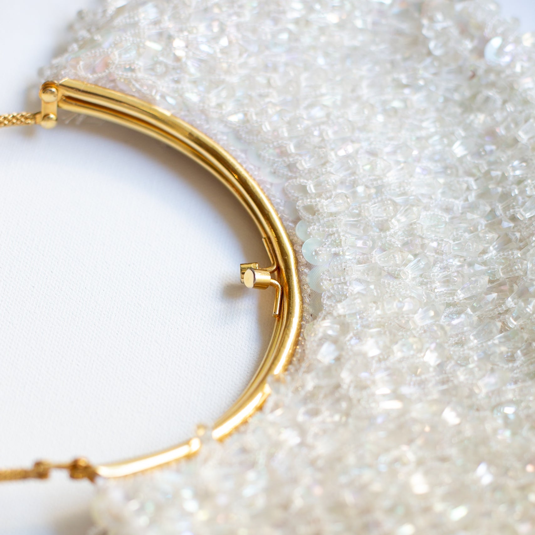 La Rosa Crystal Bag-1950s Original Vintage