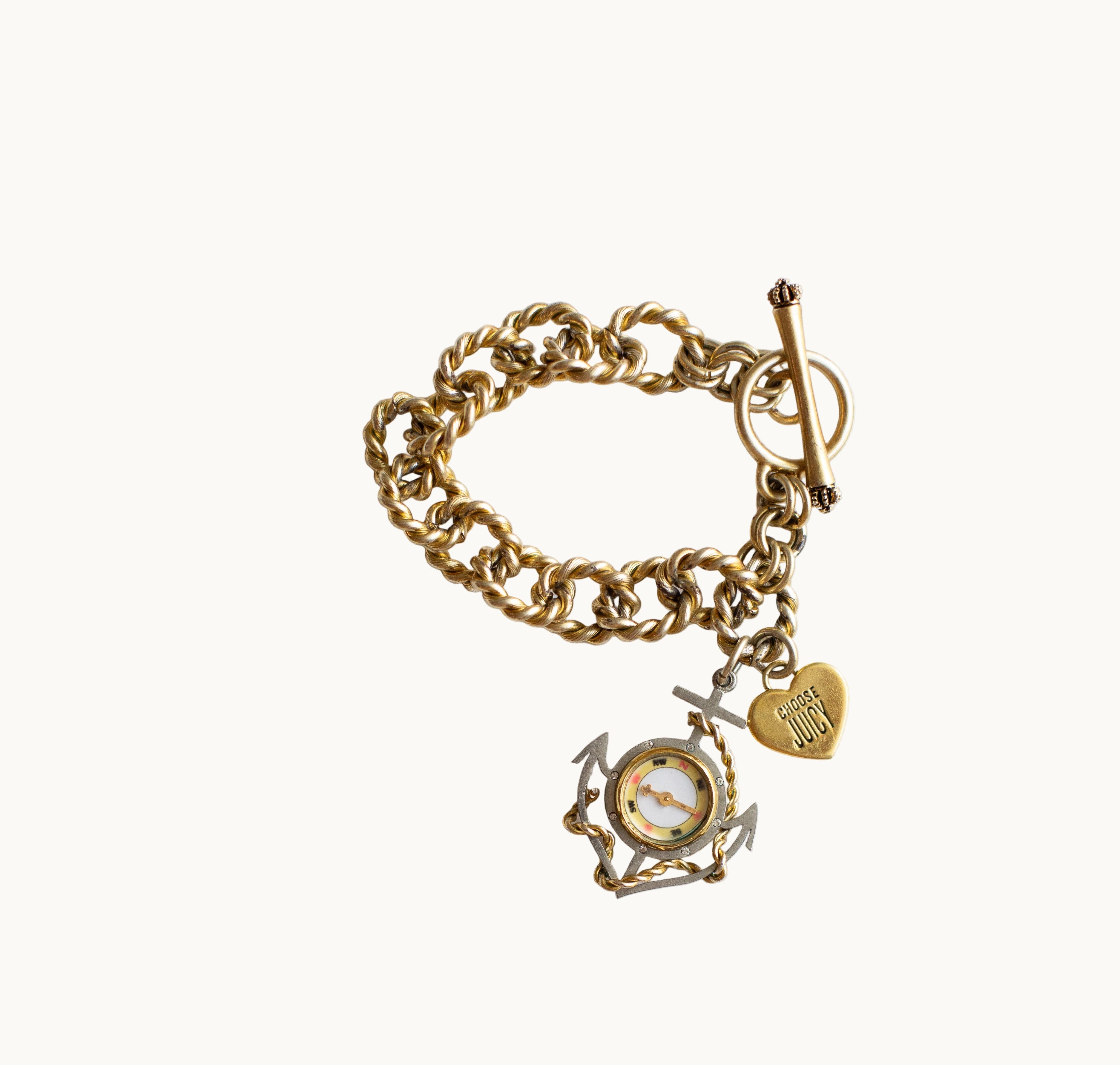 Hampton’s Anchor Gold Juicy Bracelet- Vintage