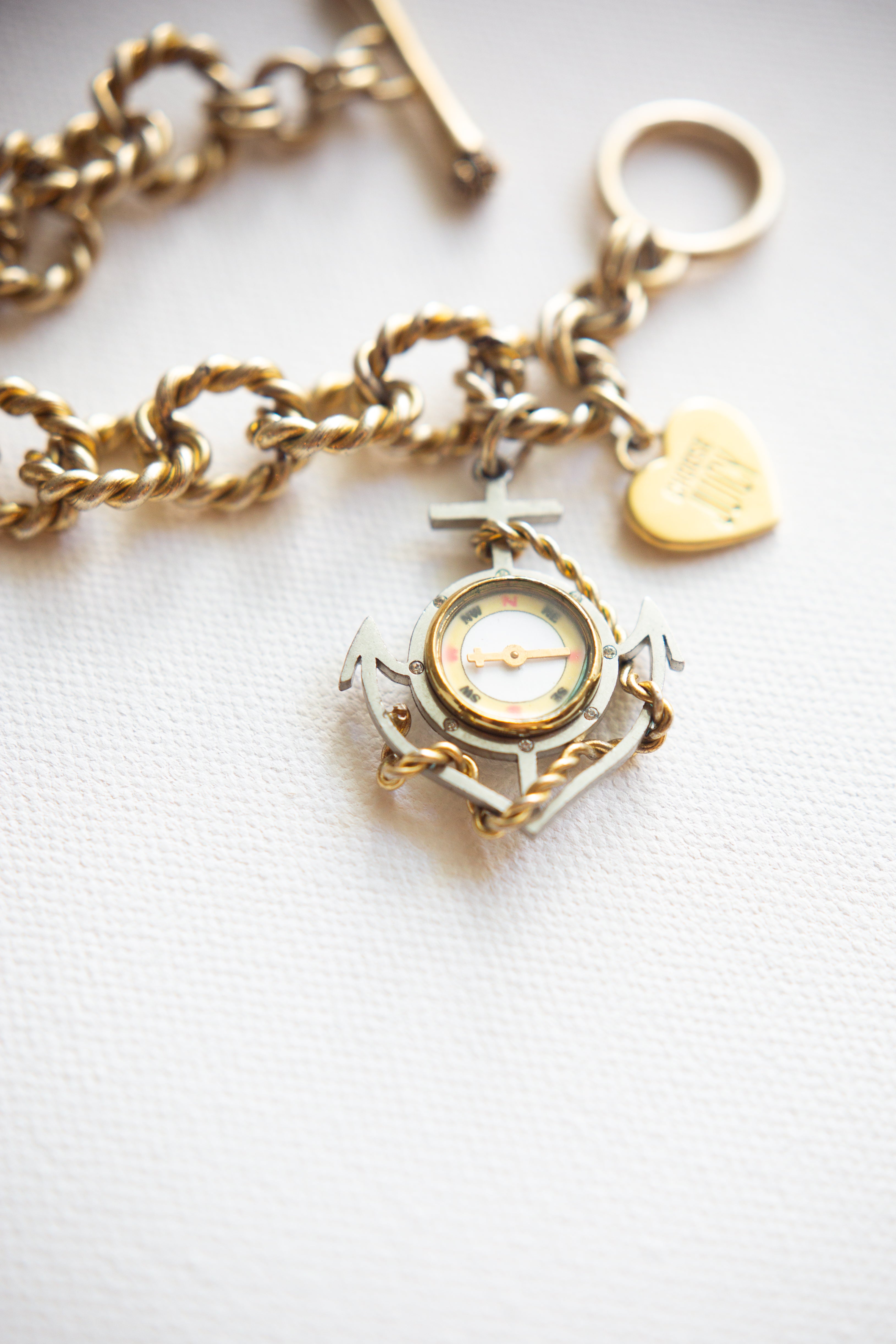 Hampton’s Anchor Gold Juicy Bracelet- Vintage