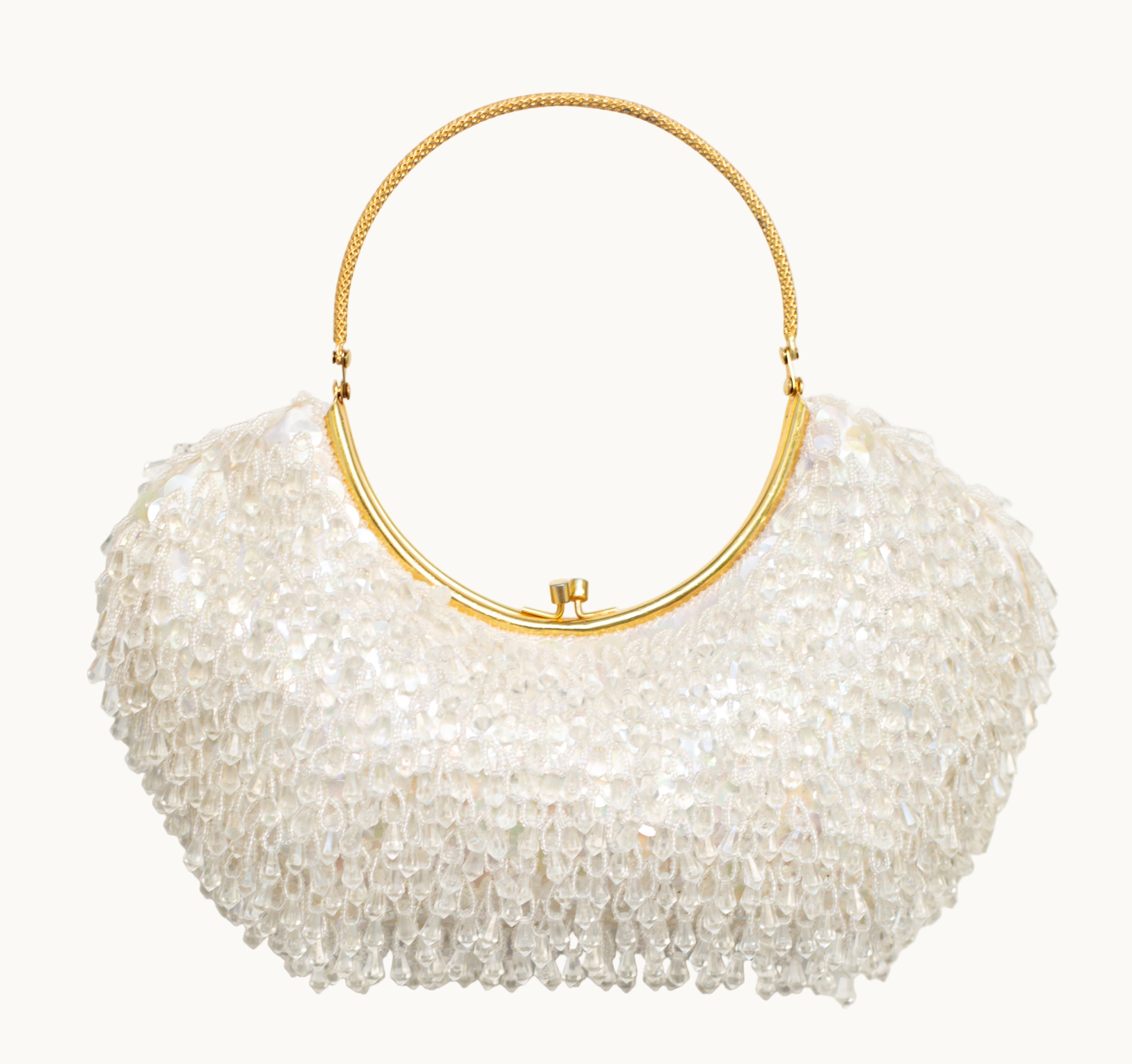 La Rosa Crystal Bag-1950s Original Vintage